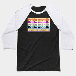 Pride Baseball T-Shirt